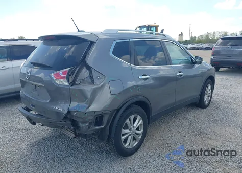 2016 Nissan Rogue Sv from USA, damaged, VIN KNMAT2MV9GP602118